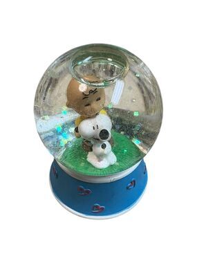 Peanuts Charlie Brown Snoopy Decor Snow Globe OS